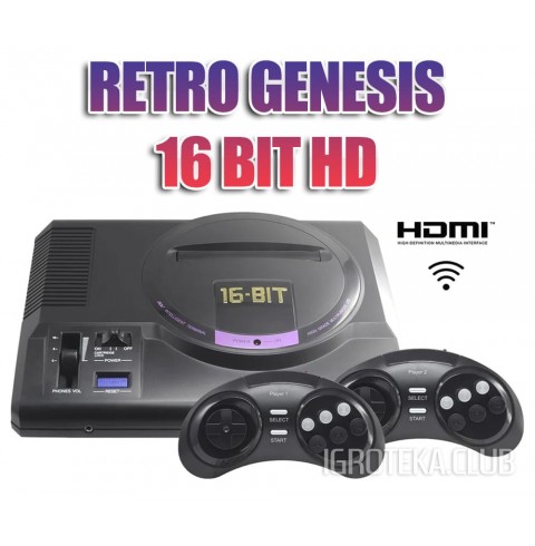 Игровая Консоль Retro Genesis 16 bit HD Ultra (150 игр)